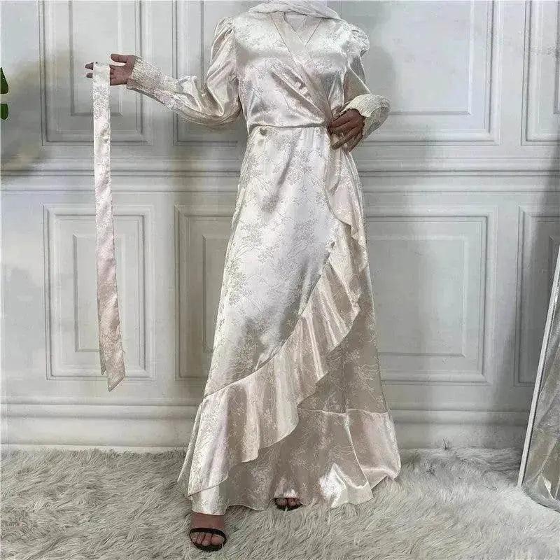 Nouvelle Mode Vêtements Féminins Robe Arabe Patchwork - EX-STOCK Canada