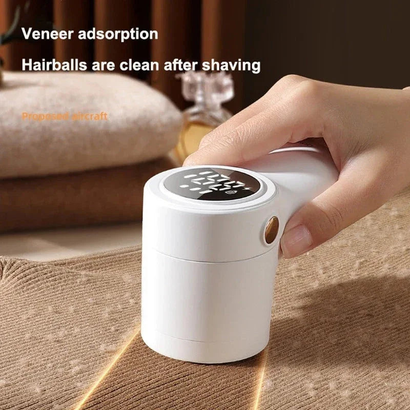New Lint Remover Electric Hairball Trimmer Smart LED Digital Display Fabric USB Charging Portable Professional Fast Household EX-STOCK Canada