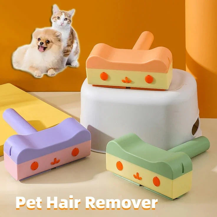 New Pet Hair Roller Remover Lint Brush 2-Way Dog Cat Comb Tool Convenient Cleaning Dog Cat Fur Brush Base Home Furniture Sofa EX-STOCK Canada