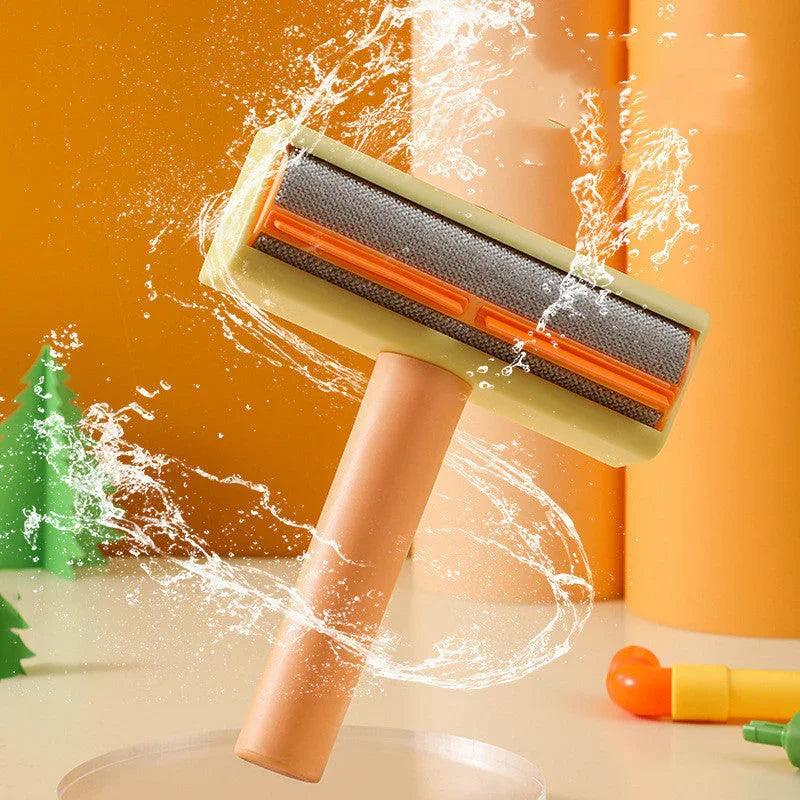 New Pet Hair Roller Remover Lint Brush 2-Way Dog Cat Comb Tool Convenient Cleaning Dog Cat Fur Brush Base Home Furniture Sofa EX-STOCK Canada