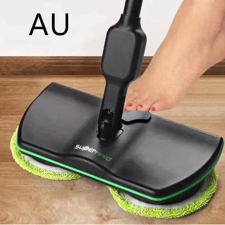 New TV Wireless Intelligent Electric Mop Portable Detachable 360 Degree Rotary Cleaning Cloth Mop - EX-STOCK Canada