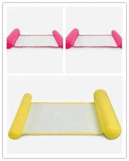 Nouvelle Chaise Longue Aquatique Hamac Été Gonflable Flottant Rangée - EX-STOCK Canada