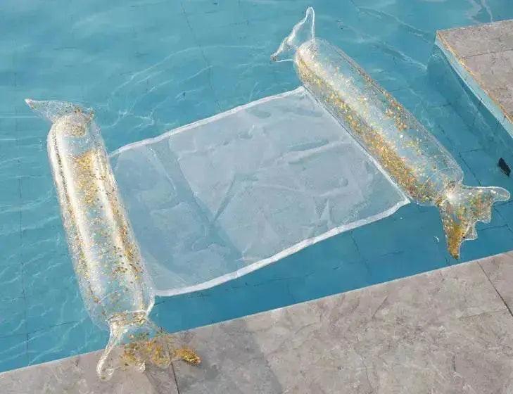 Nouvelle Chaise Longue Aquatique Hamac Été Gonflable Flottant Rangée - EX-STOCK Canada