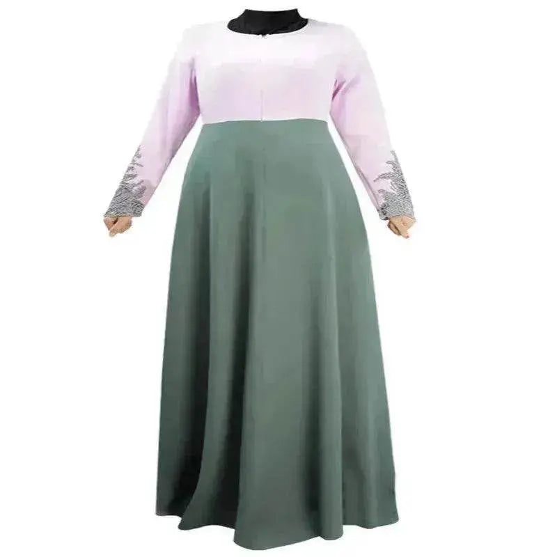 New color matching Arab long skirt - EX-STOCK Canada