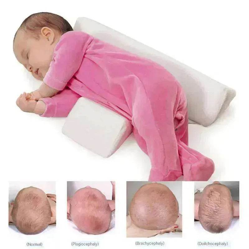 Newborn Baby Anti rollover Side Sleeping Triangle Pillow - EX-STOCK Canada