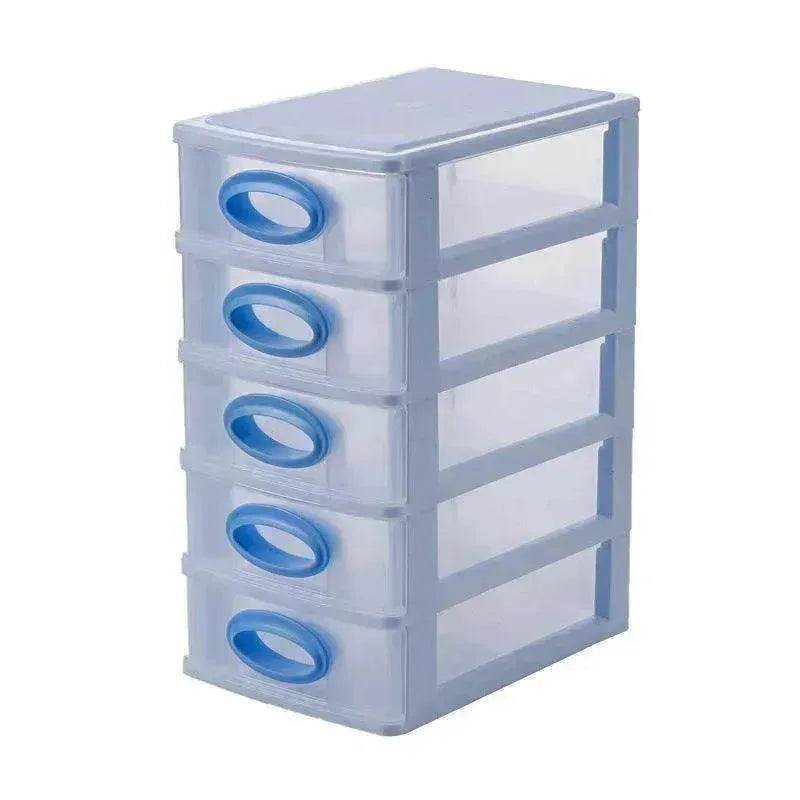 Nordic Style Transparent Multi-layer Drawer Plastic Storage Box Women Girls Bedroom Desktop Cosmetic Boxes Jewelry Organizer New - EX-STOCK Canada