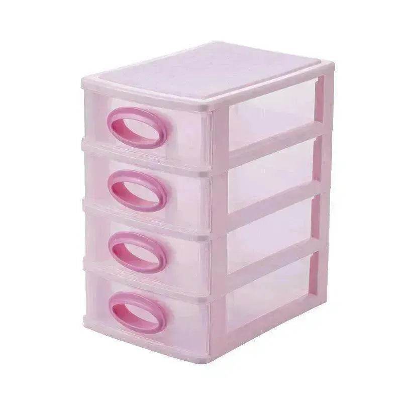 Nordic Style Transparent Multi-layer Drawer Plastic Storage Box Women Girls Bedroom Desktop Cosmetic Boxes Jewelry Organizer New - EX-STOCK Canada