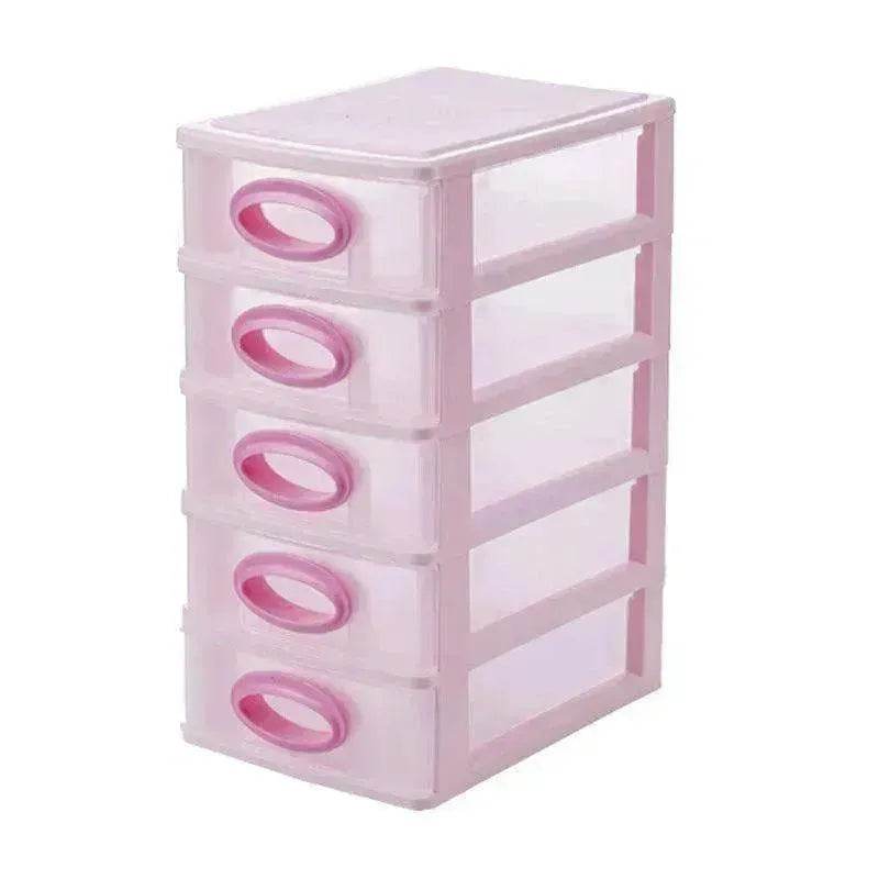 Nordic Style Transparent Multi-layer Drawer Plastic Storage Box Women Girls Bedroom Desktop Cosmetic Boxes Jewelry Organizer New - EX-STOCK Canada