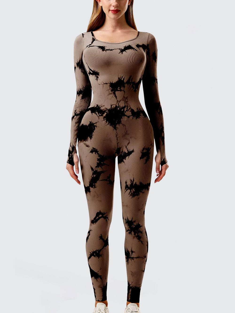 Yoga Jumpsuit & Workout Clothes Slim Thread Long Sleeve Yoga Jumpsuit - EX-STOCK Canada