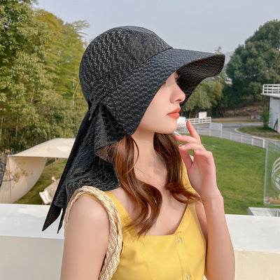 Fashionable Summer Protection UV Protection Dome Cotton Wide Brim Sun Hat - EX-STOCK Canada
