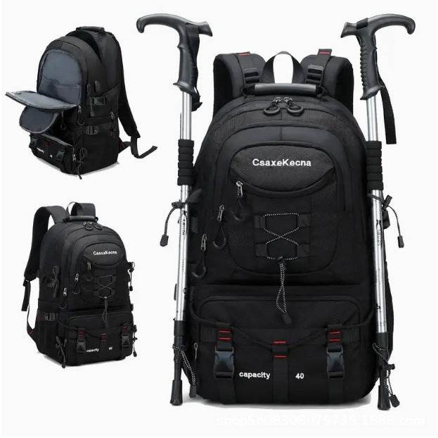 Large Capacity Travel Mountaineering Hiking Backpack - EX-STOCK Canada