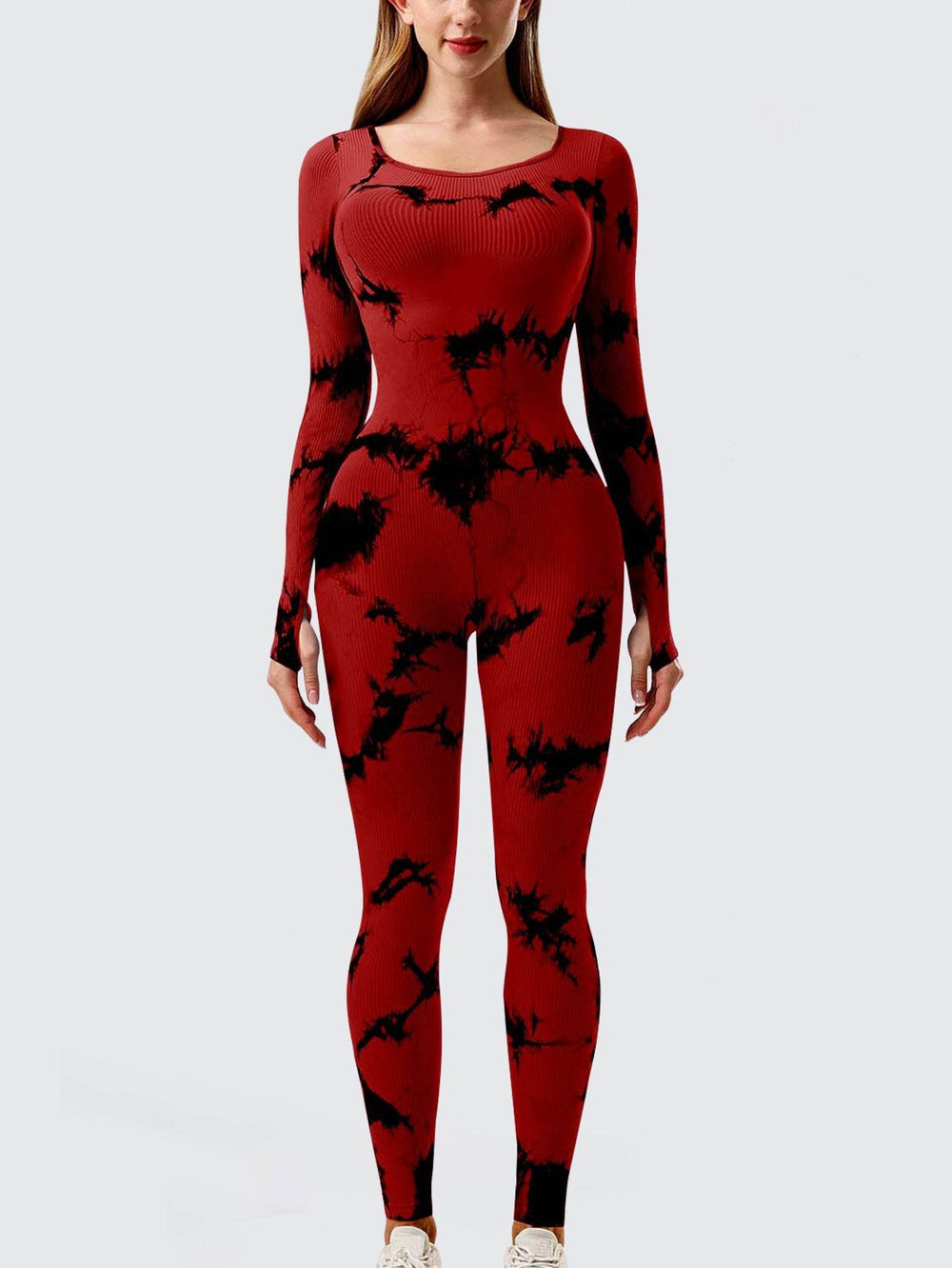 Yoga Jumpsuit & Workout Clothes Slim Thread Long Sleeve Yoga Jumpsuit - EX-STOCK Canada