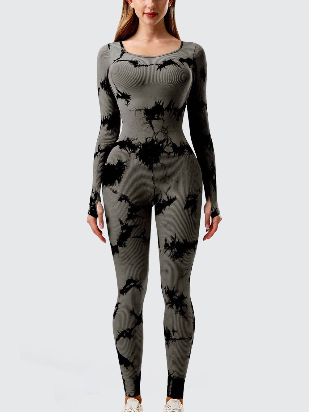 Yoga Jumpsuit & Workout Clothes Slim Thread Long Sleeve Yoga Jumpsuit - EX-STOCK Canada