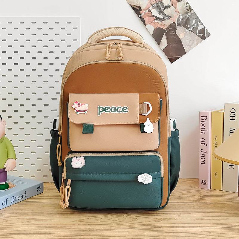 Women's Large Capacity Lightweight Simple Schoolbag - EX-STOCK Canada