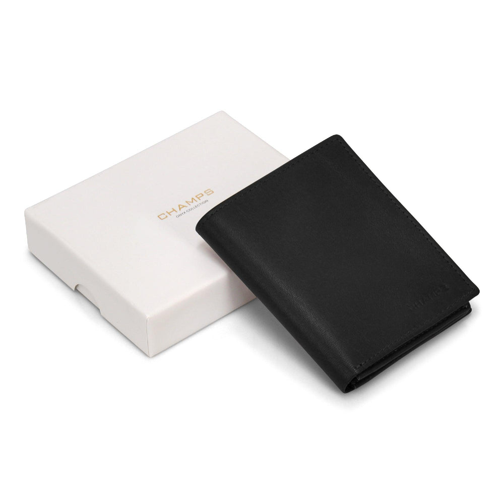 Onyx / Leather Vertical Wallet EX-STOCK Canada