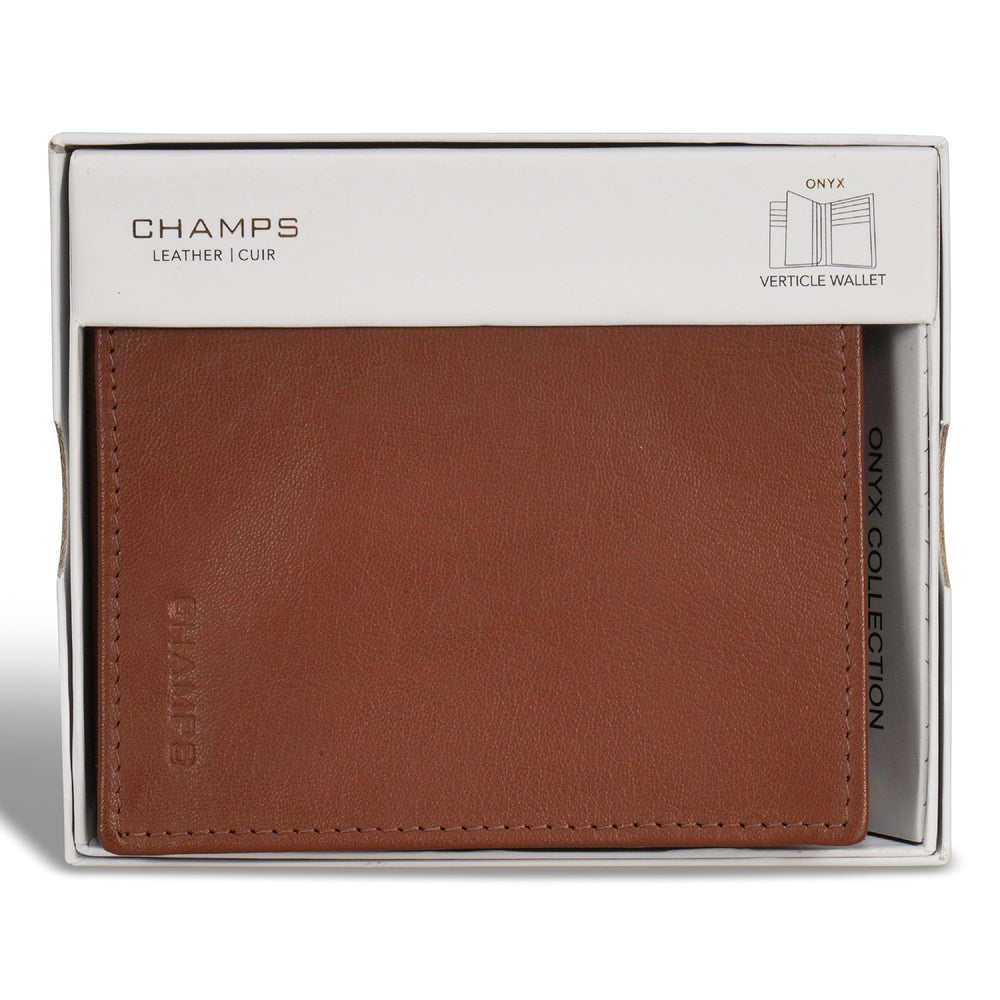 Onyx / Leather Vertical Wallet EX-STOCK Canada