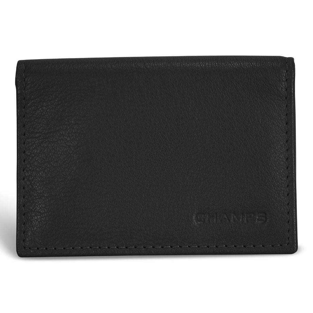 Onyx / Leather Card Case EX-STOCK Canada