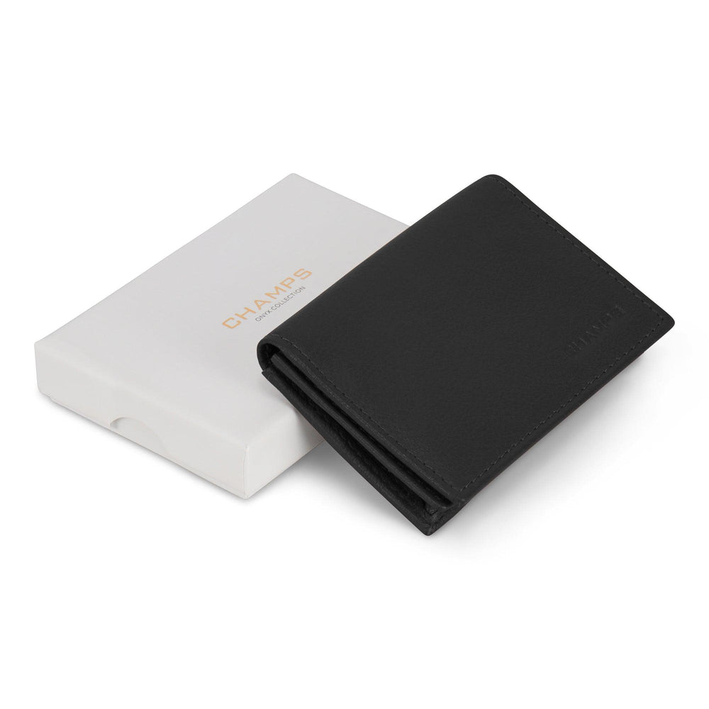 Onyx / Leather Card Case EX-STOCK Canada