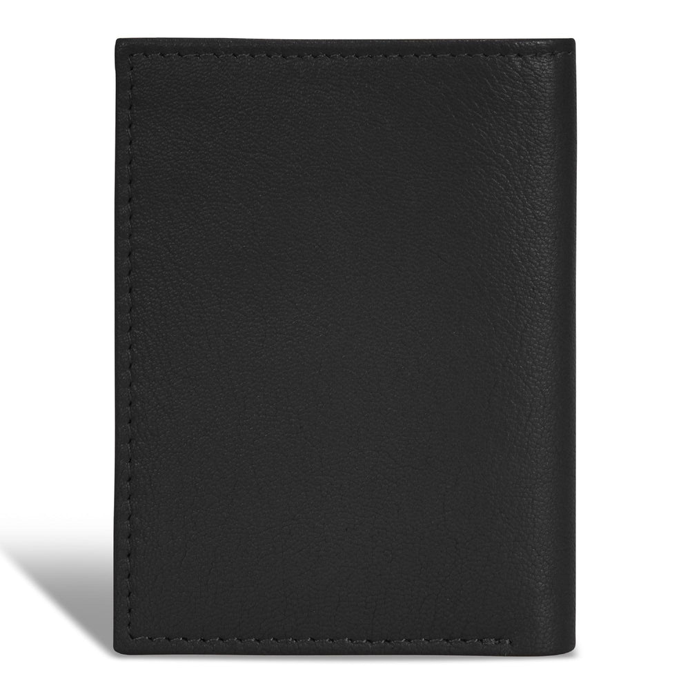 Onyx / Leather Vertical Slim Wallet EX-STOCK Canada