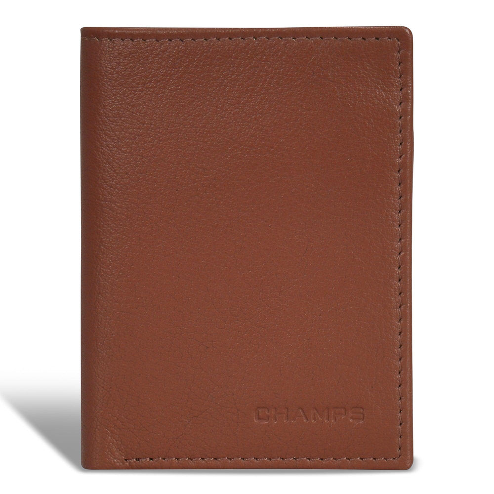 Onyx / Leather Vertical Slim Wallet EX-STOCK Canada