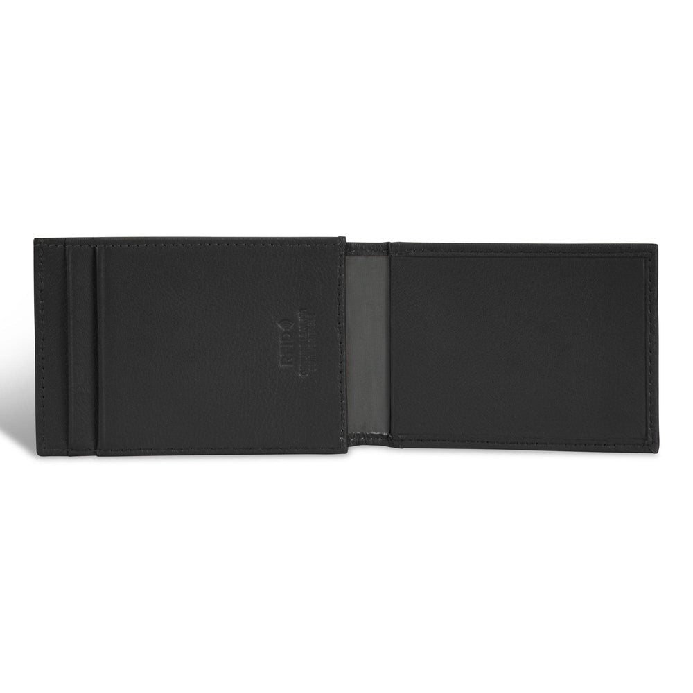 Onyx / Leather Mag Hybrid Card Holder EX-STOCK Canada