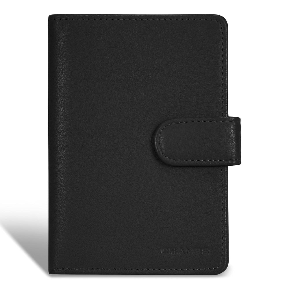 Onyx / Leather Passport Case EX-STOCK Canada