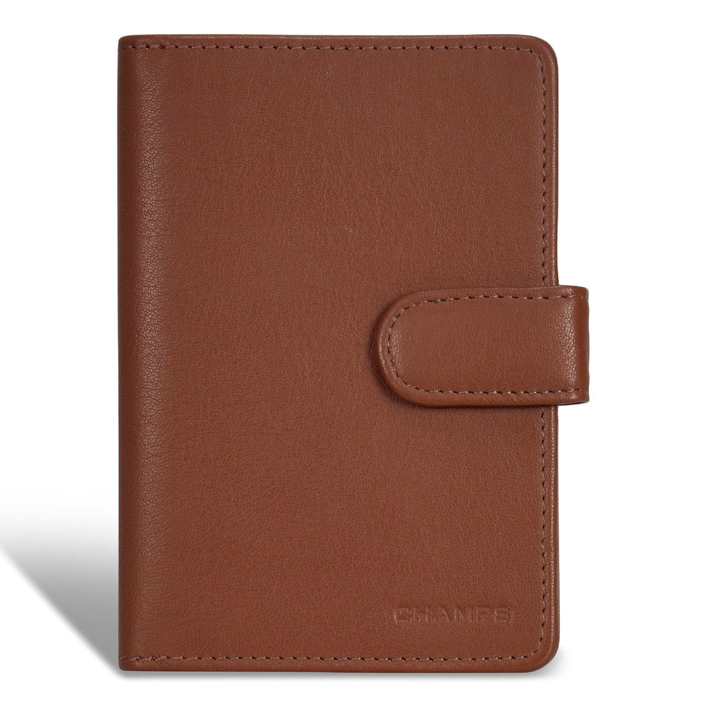 Onyx / Leather Passport Case EX-STOCK Canada