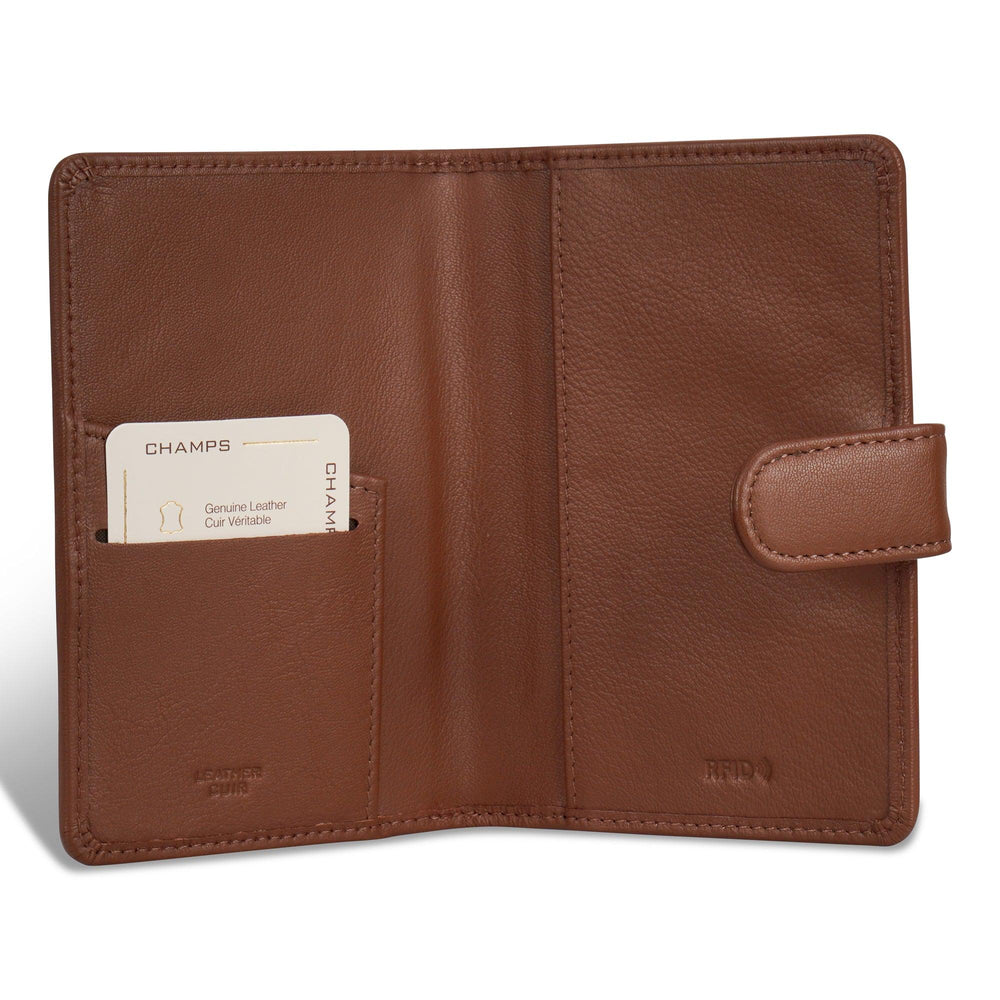 Onyx / Leather Passport Case EX-STOCK Canada