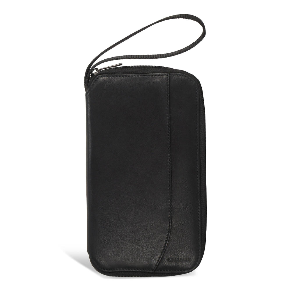 Porte-passeport multiple en cuir / onyxEX-STOCK Canada