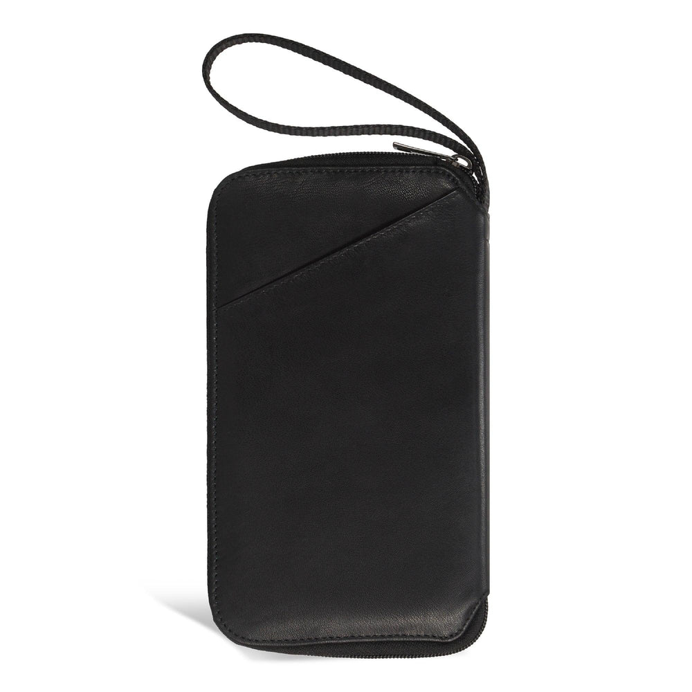 Porte-passeport multiple en cuir / onyxEX-STOCK Canada