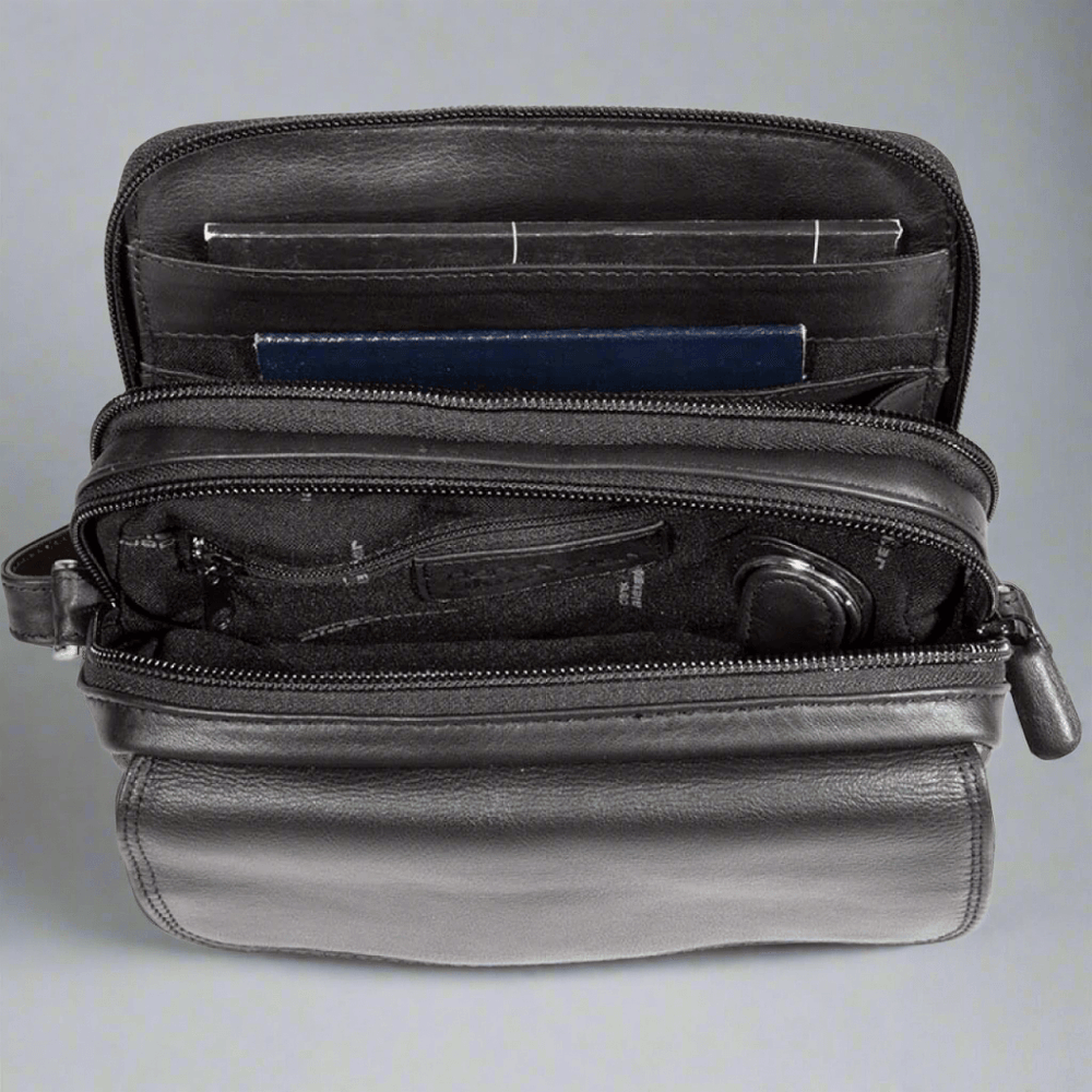 Derek Alexander Organizer Crossbody Bag EX-STOCK Canada
