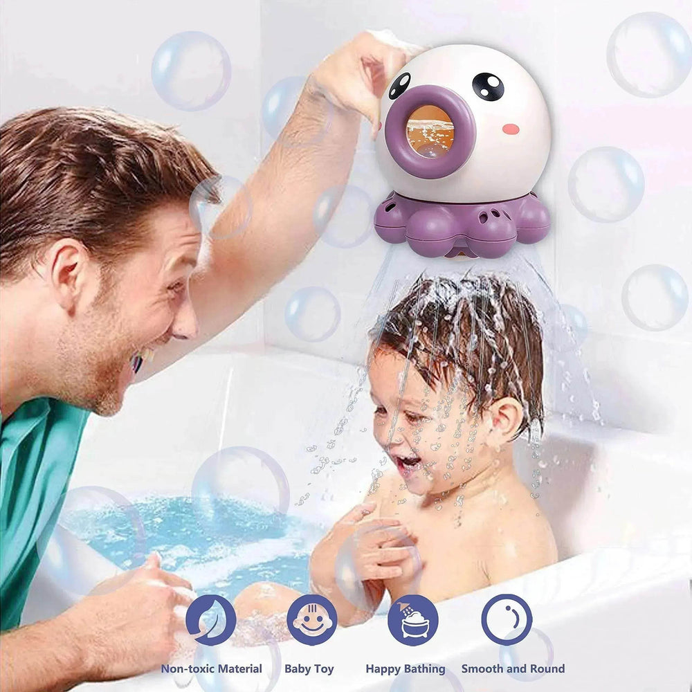 Octopus Fountain Bath Toy: Fun Water Sprinkler - EX-STOCK Canada