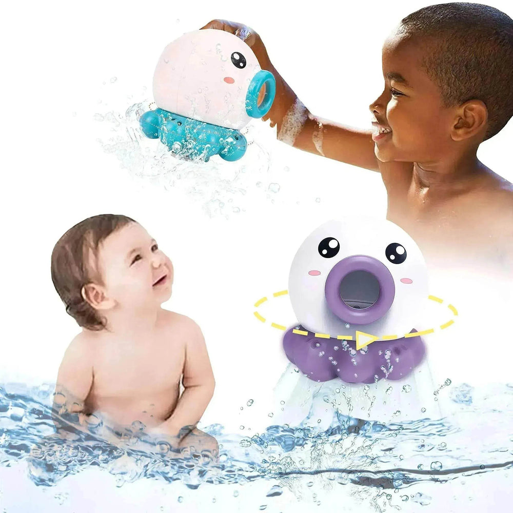 Octopus Fountain Bath Toy: Fun Water Sprinkler - EX-STOCK Canada