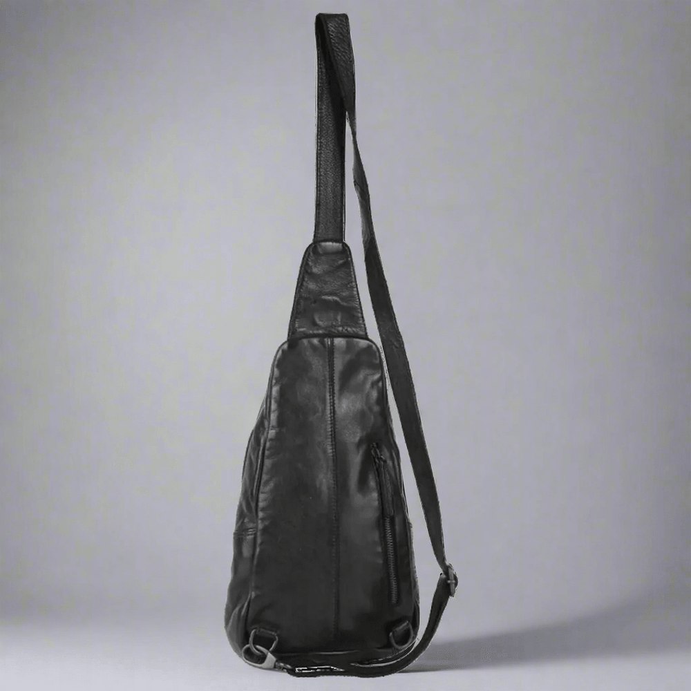 Off The Shoulder Leather Chest Backpack EX-STOCK Canada