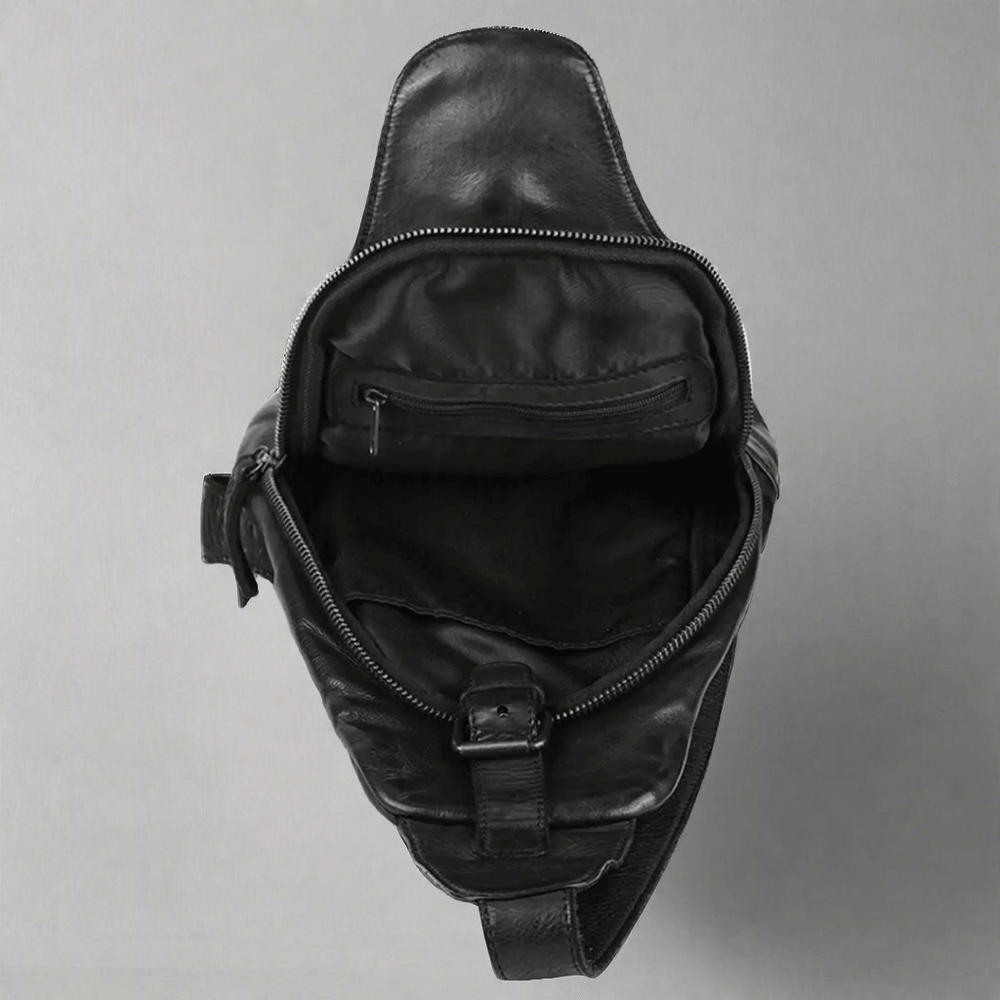 Off The Shoulder Leather Chest Backpack EX-STOCK Canada