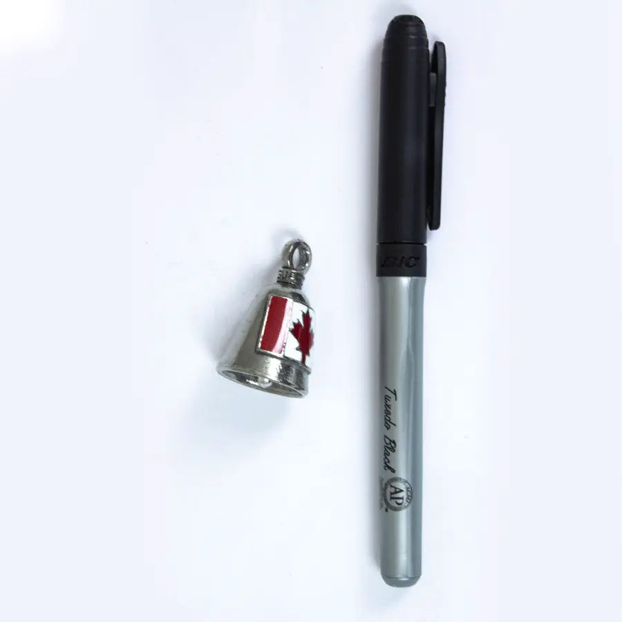 Open Road Canada Flag Motorcycle Guardian Bell EX-STOCK Canada