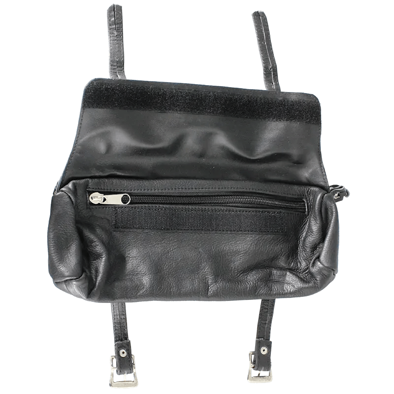 Open Road Double Buckle Small Leather Tool Bag EX-STOCK Canada
