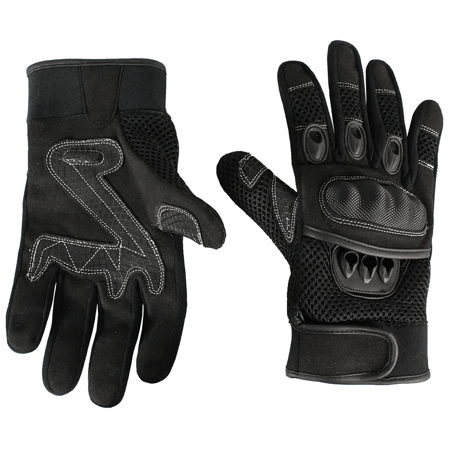 Open Road Hard Knuckle Mesh Motorcycle Gloves EX-STOCK Canada