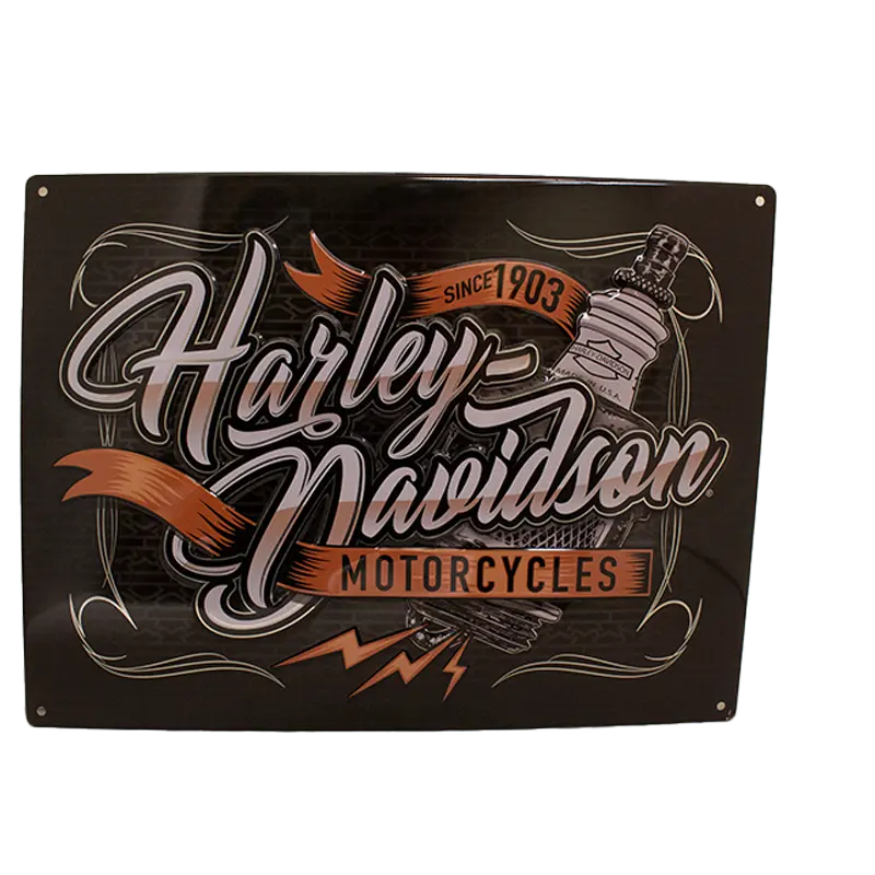 Letrero de bujía Open Road Harley DavidEX-STOCK Canada