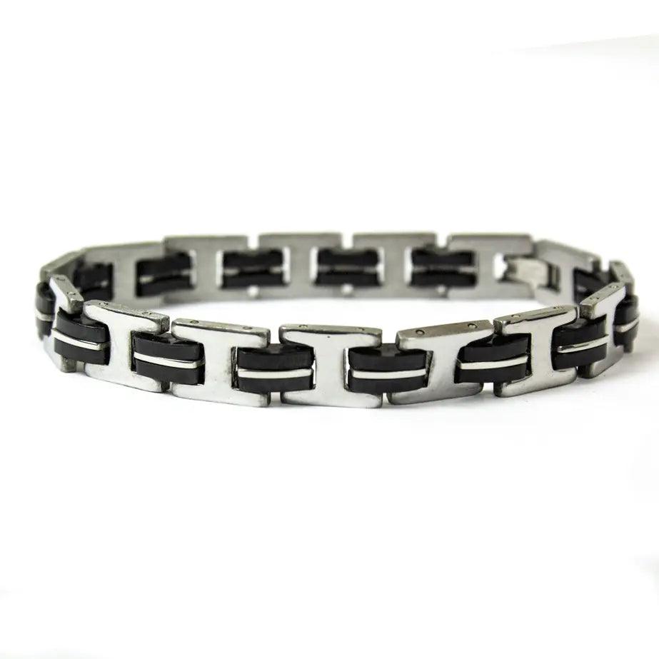 Open Road Men's 2 Tone Stainless Steel Bracelet EX-STOCK Canada