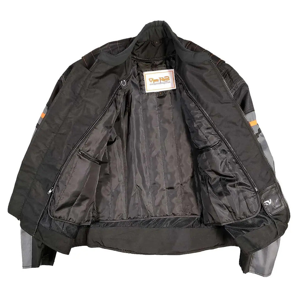 Open Road Men's Armored Textile Motorcycle Jacket EX-STOCK Canada