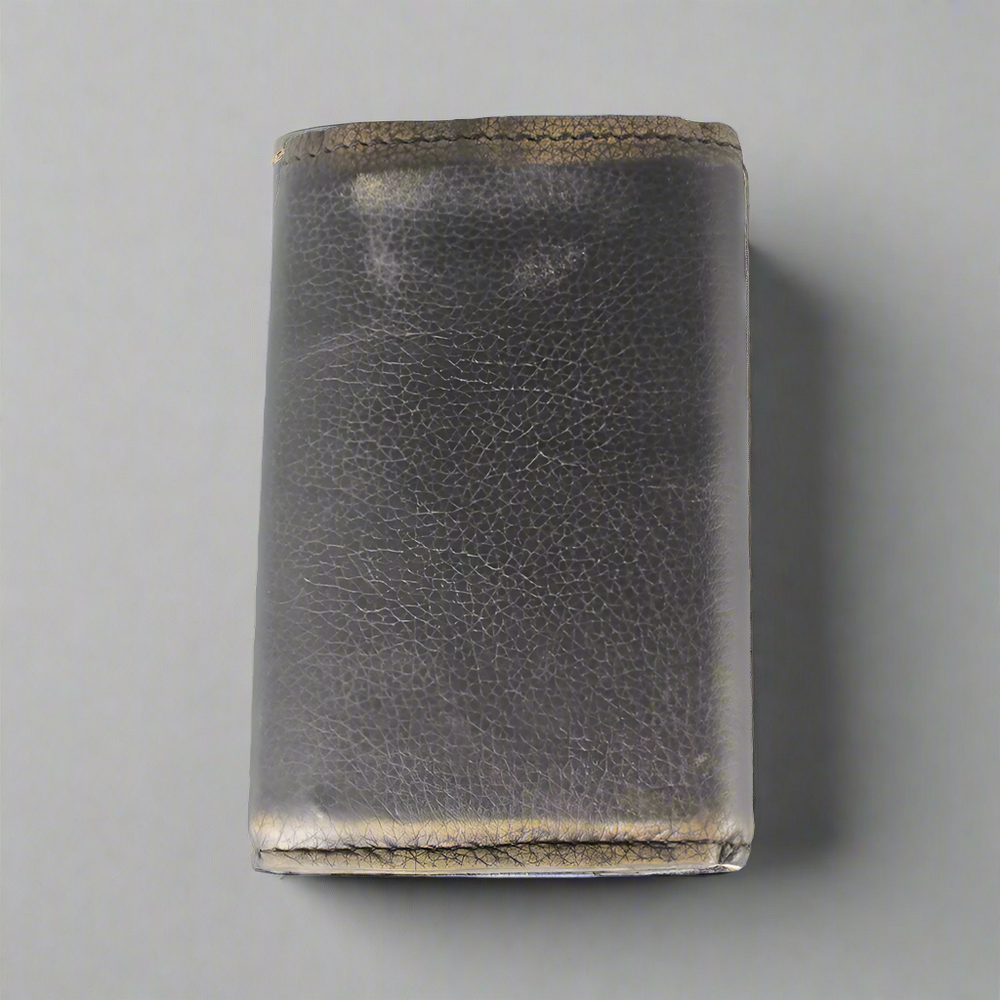 Cartera de cuero con cadena cromada para hombre Open RoadEX-STOCK Canada