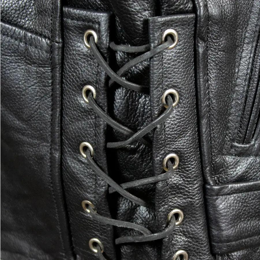 Open Road Men's Classic Leather Motorcycle Jacket EX-STOCK Canada
