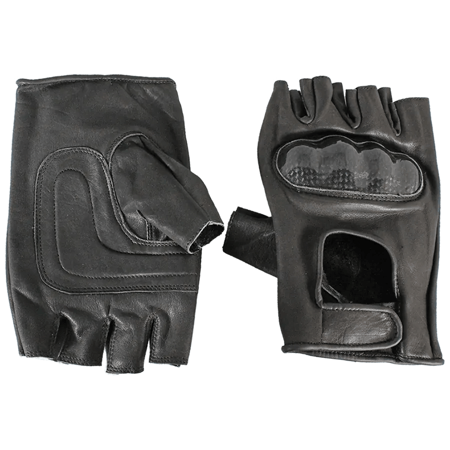 Gants de moto en cuir sans doigts pour hommes Open RoadEX-STOCK Canada