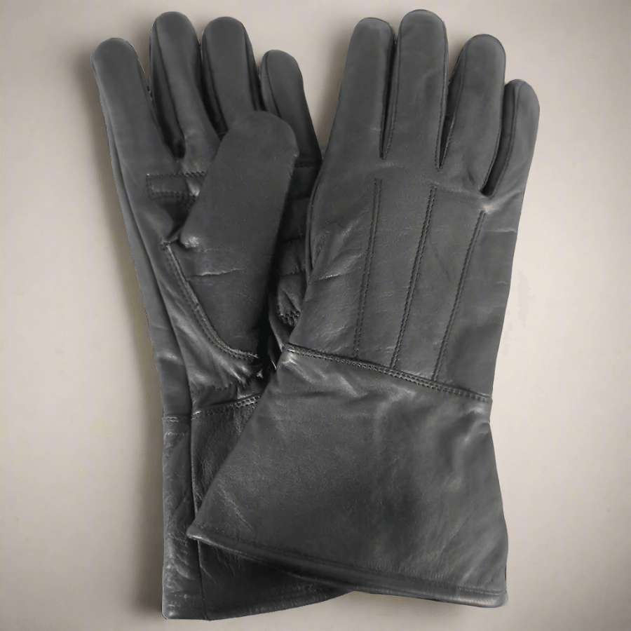 Open Road Men's Gauntlet Leather Motorcycle Gloves EX-STOCK Canada