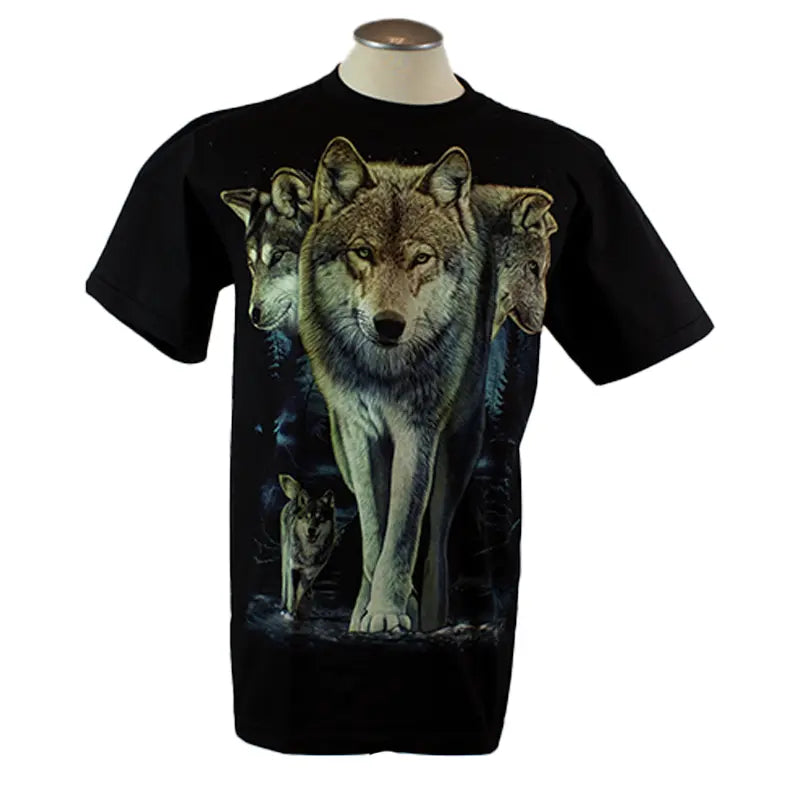 T-shirt pour hommes BOL/Open Road Loup phosphorescentEX-STOCK Canada