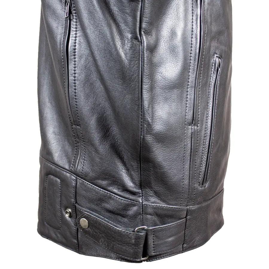 Open Road Men's Leather Armored Riding Jacket EX-STOCK Canada