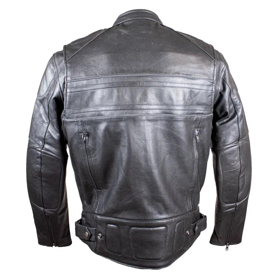 Open Road Men's Leather Armored Riding Jacket EX-STOCK Canada