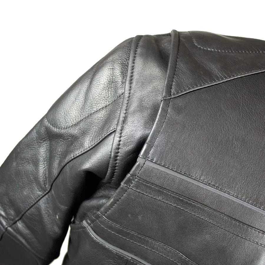 Chaqueta de cuero para hombre Open Road con protección para montarEX-STOCK Canada