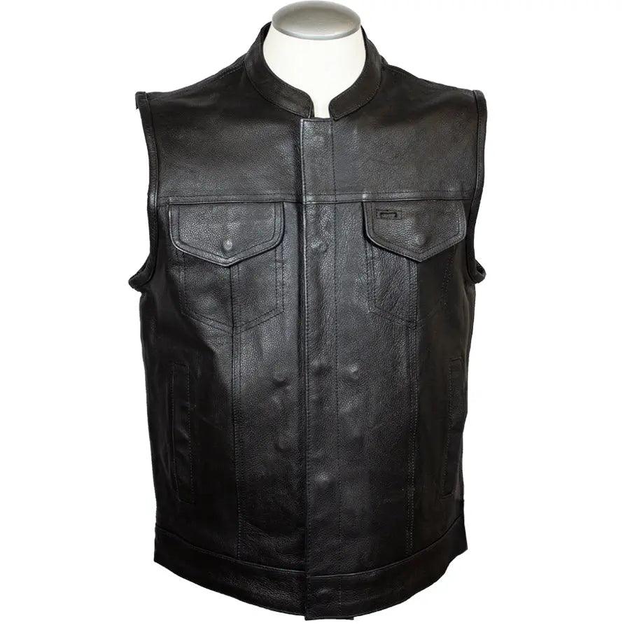 Open Road Men's Leather Club Vest EX-STOCK Canada